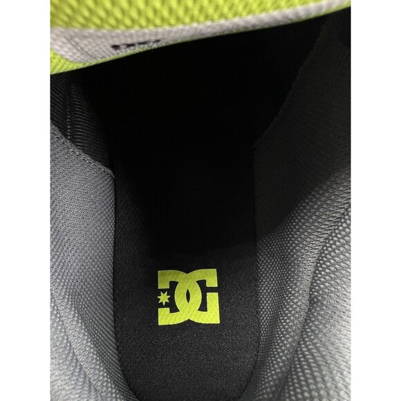 DC Shoes Stag Leather Sneaker Shoes Black Grey Lime Mens 12 New Skateboarding main image 6